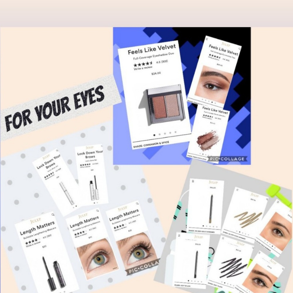 Brand New Julep Eye Bundle